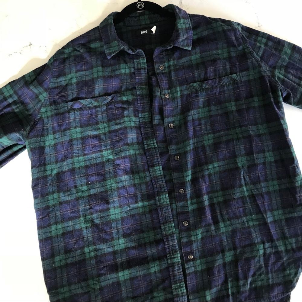 Oversized flannel